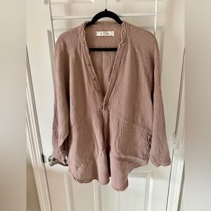 Free People ✨ Summer Daydream Button Down Blouse